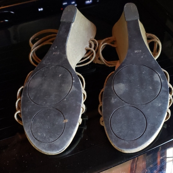 Sequin Strappy Sandals - Picture 6 of 7